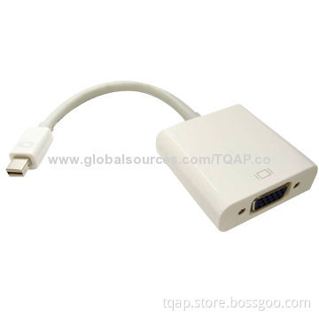 Mini DisplayPort to VGA adapter